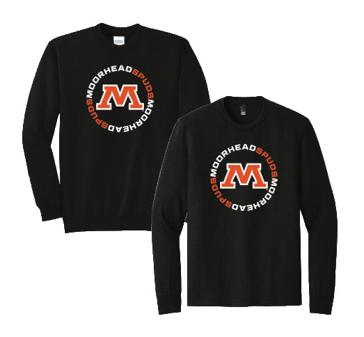 Moorhead Spuds Circle "M" Crewneck